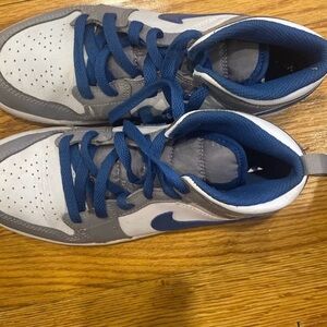 Nike Kids Sneakers - Gray and Blue